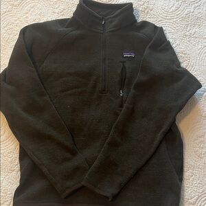 Patagonia Black Fleece Quarter-Zip Pullover